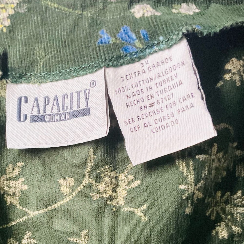 Capacity Women’s Dress 3X 100% Cotton - Picture 3 of 12